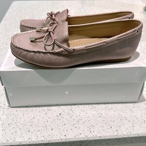 Micheal By Micheal Kors, Sutton Moc, Fawn, Leather Moccasins